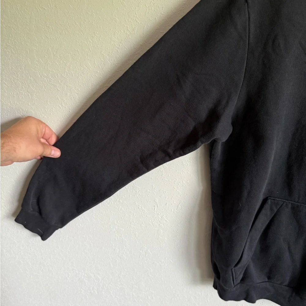 Men’s M Black Adidas Athletic/Casual Long Sleeve Hoodie
